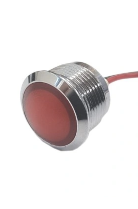 dioda czerwona w futrynie